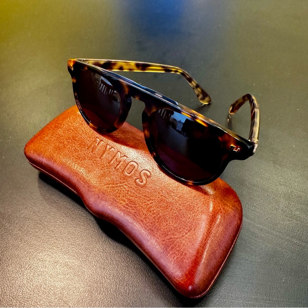 Studio Nymos Tortoise Shell Sunglasses - Picture 4 of 9